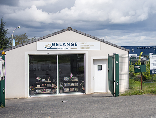 Extérieur de la boutique Delange à Malesherbes